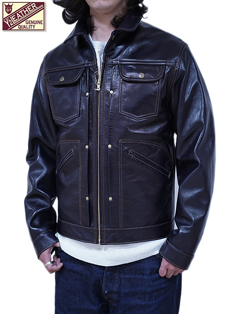 限定モデル 】 【 Y'2 LEATHER（ワイツーレザー） 】 Indigo Horse