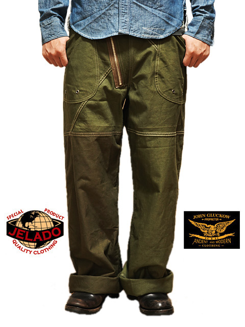 JOHN GLUCKOW（ジョングラッコウ） 】 アースラートラウザー [ Ursula