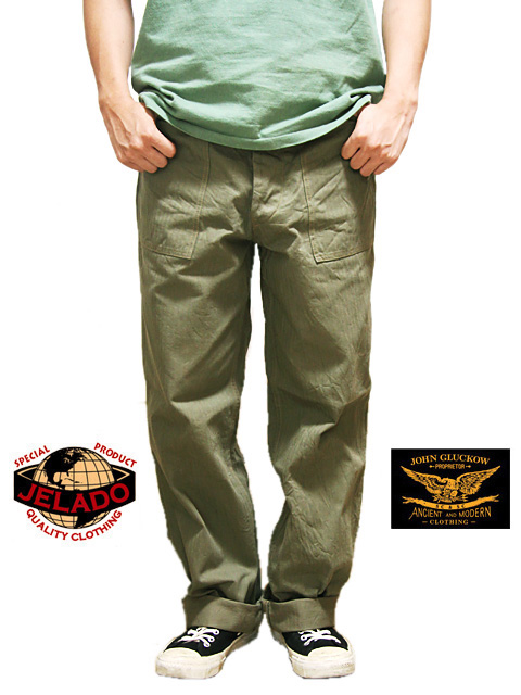 JOHN GLUCKOW（ジョングラッコウ） 】 フィールドトラウザー [ Field