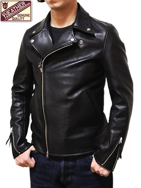 Y'2 LEATHER（ワイツーレザー） 】 ステアオイルダブルライダース