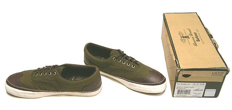 VANS×BARBOUR Era Wingtip CA Classic Waxed バブアー×ヴァンズ エラ