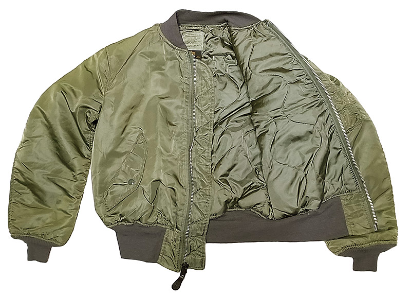 Deadstock 1992'S ALPHA type MA-1 OG アルファ フライトジャケット