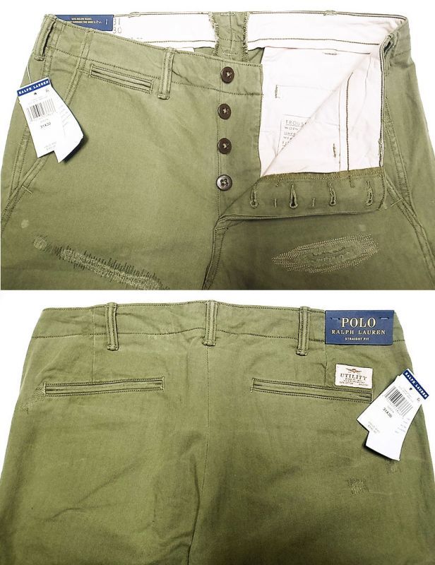 POLO Ralph Lauren HBT Utility Trousers ポロ ベイカーパンツ Vintage