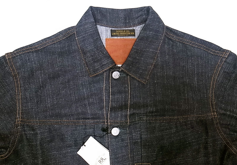 RRL LIMITED Type1 Denim JK Rigid Japanese Selvedge Denim ダブル