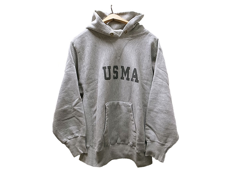 Vintage/Used】Champion® REVERSE WEAVE® Hoodie USMA 前V 80'S