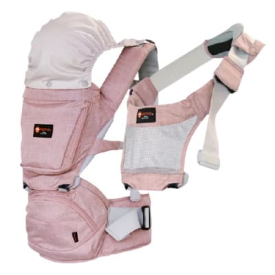ナップナップのヒップシート(抱っこ紐)トラン 、コンパクトに