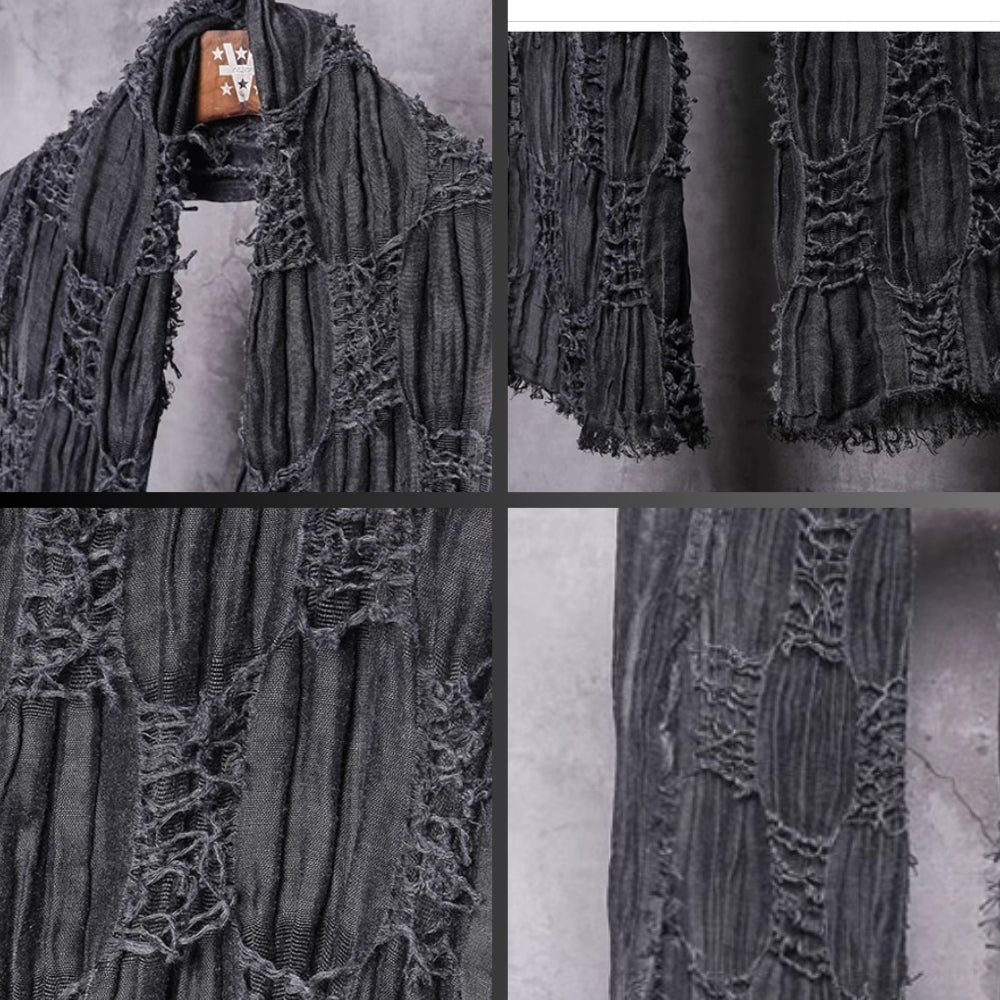 CYBORG】ニッチダークシルク風スカーフ