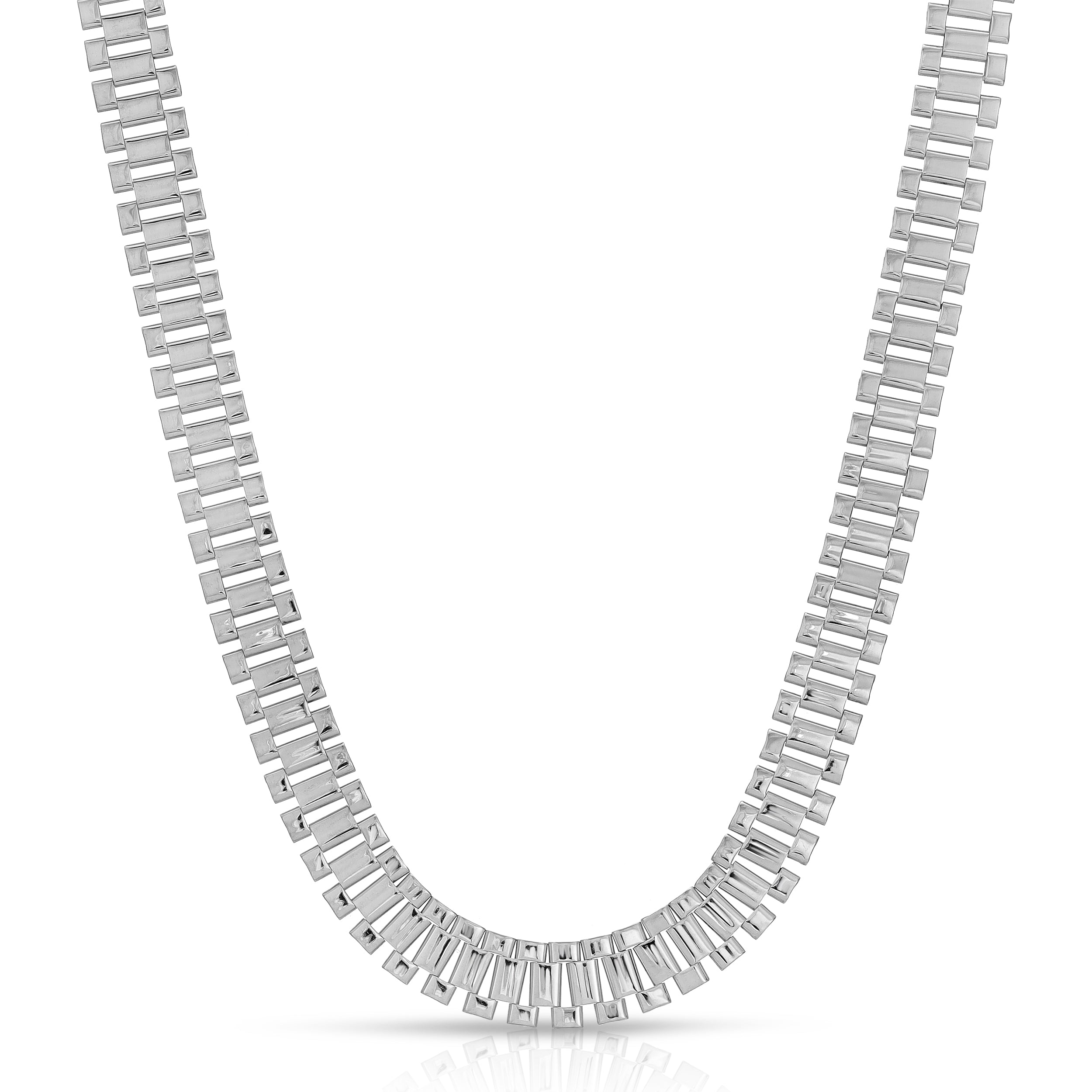 9.8mm Time Sterling Silver Chain – LZJ
