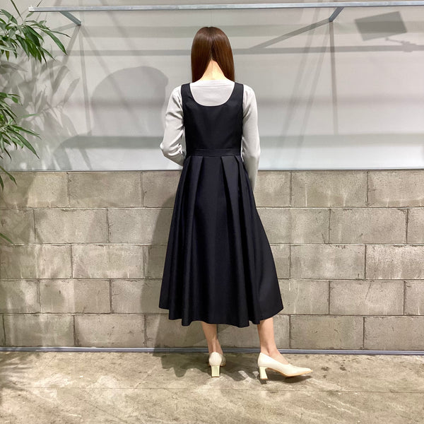 GRACE CONTINENTAL/グレースコンチネンタル ツイルタックワンピース