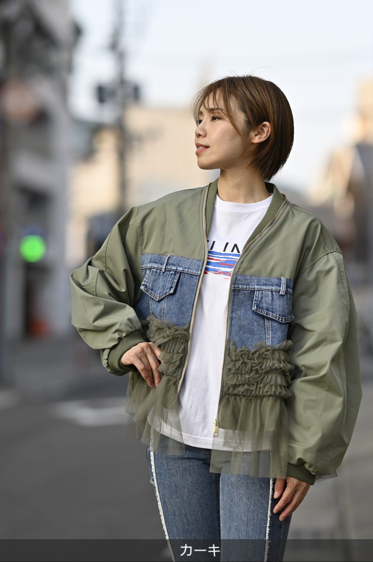 MICALLEMICALLE 異素材ドッキングジャケット | セレクトショップLYM