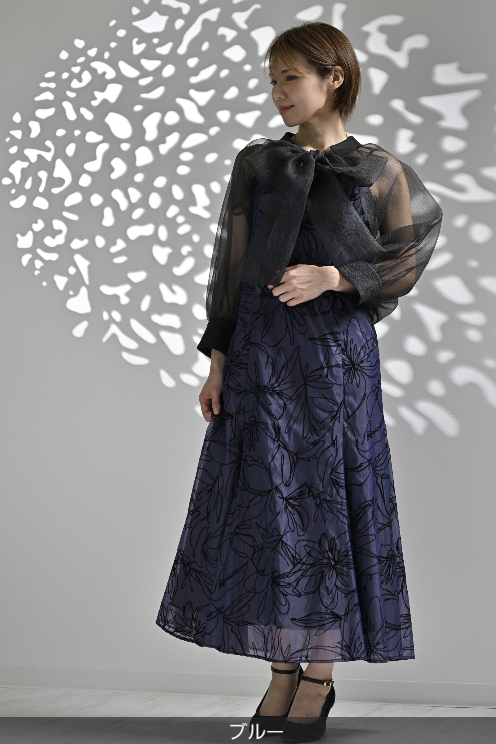 Dorry Doll ボウタイボレロセットドレス結婚式同窓会お呼ばれ