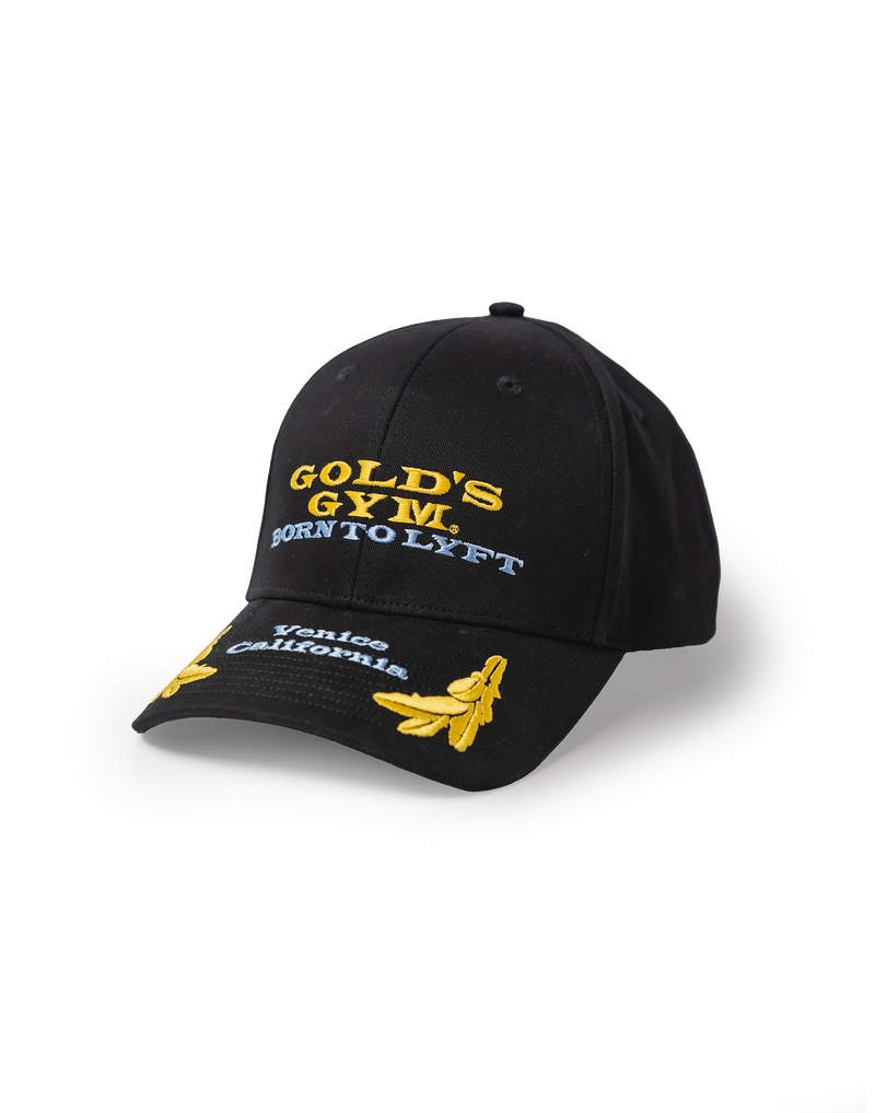 LÝFT × GOLD'S Gym Logo Cap