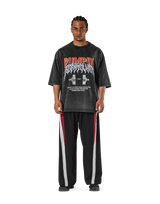 Dumbbells Graphic Vintage Extra Big T-Shirt - Black – LÝFT