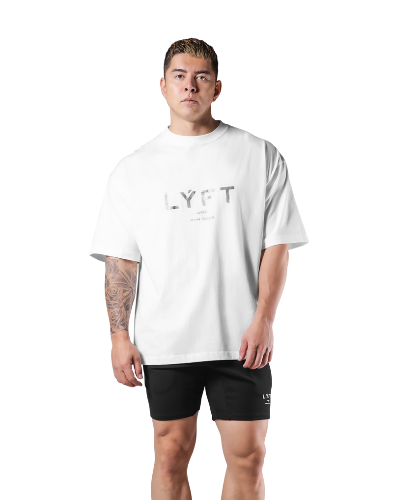 LÝFT Logo Big T-Shirt V.2 - White