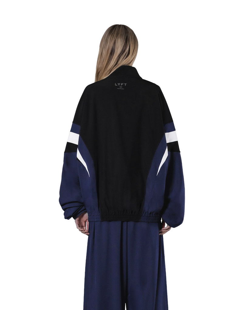 2Line Oversize Track Jacket V.2 - Navy – LÝFT