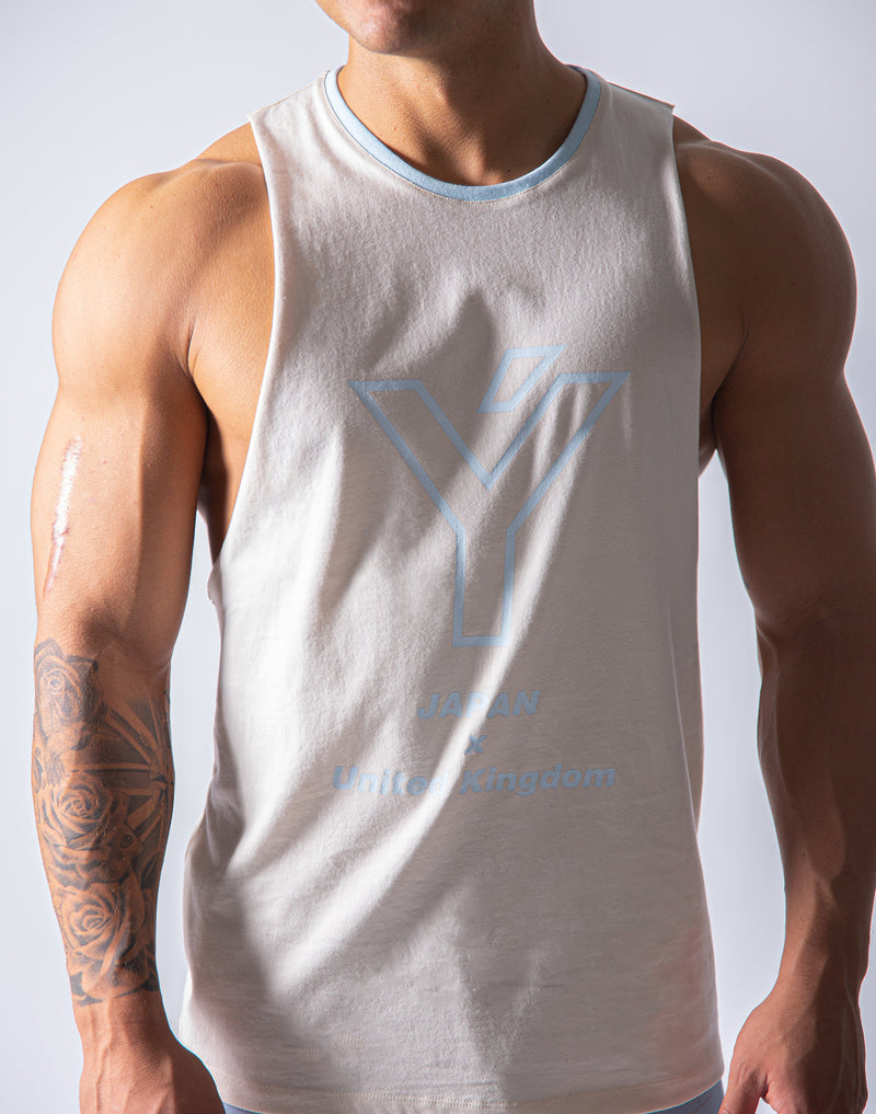 LYFT(リフト/タンクトップ)Drop Shoulder Tanktop - Ivory / White – LÝFT