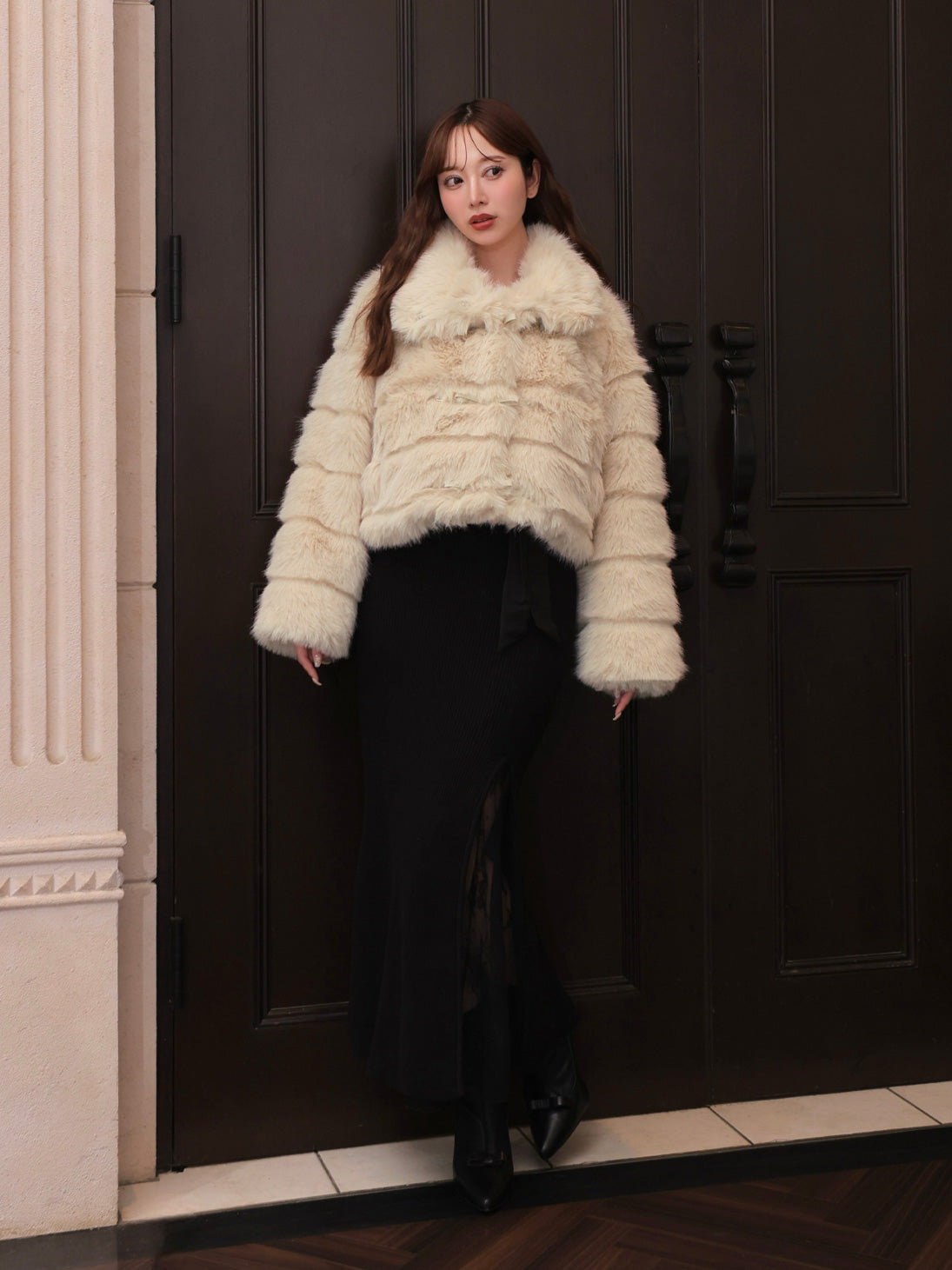 2way luxe faux fur coat(eme10780) – M me eme