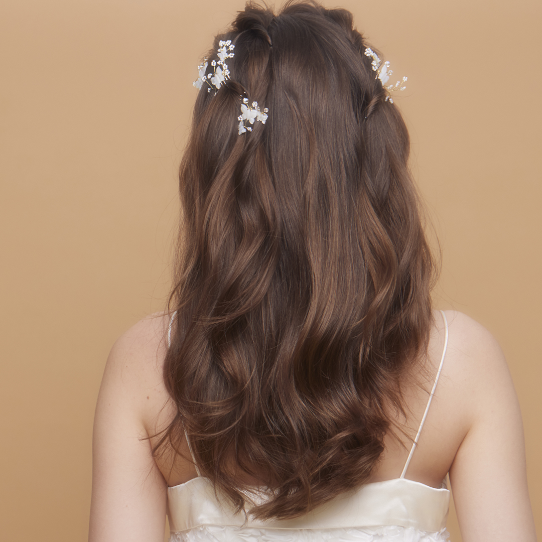 KAPULI 5COMB(カプリ5コーム)(オフ×ゴールド)orgablanca(オルガ