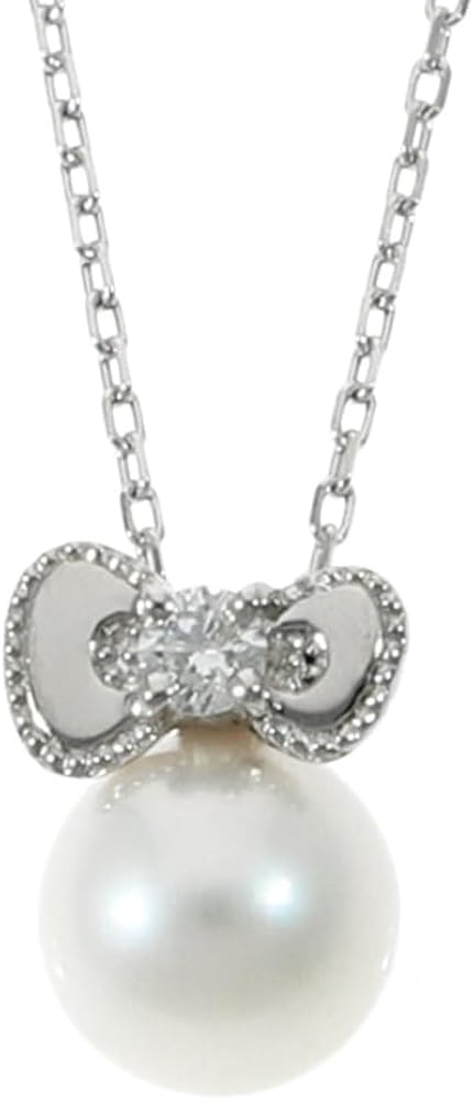 Amazon | [新宿銀の蔵] ハローキティ あこやパール プラチナ