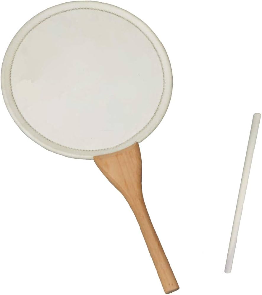 Amazon | 安藤太鼓店 団扇太鼓 7寸(21cm) ＜国産 自社製造 手縫い