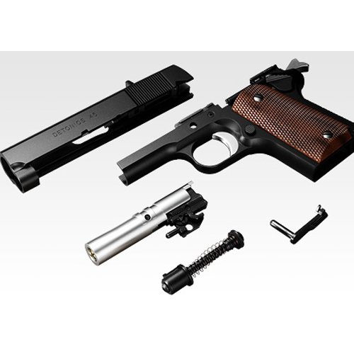 DETONICS 4.5 ガスガン ステンレスモデル マガジン4つ DETONICS 4.5