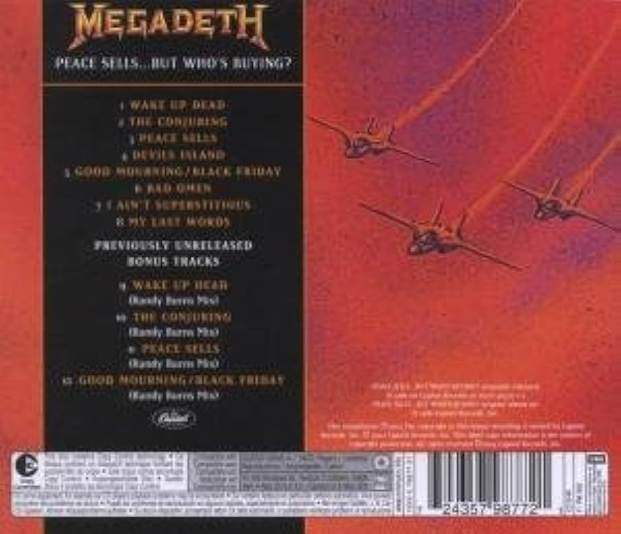 Amazon.co.jp: Peace SellsBut Who's Buying? (LP) (Ltd) [Analog