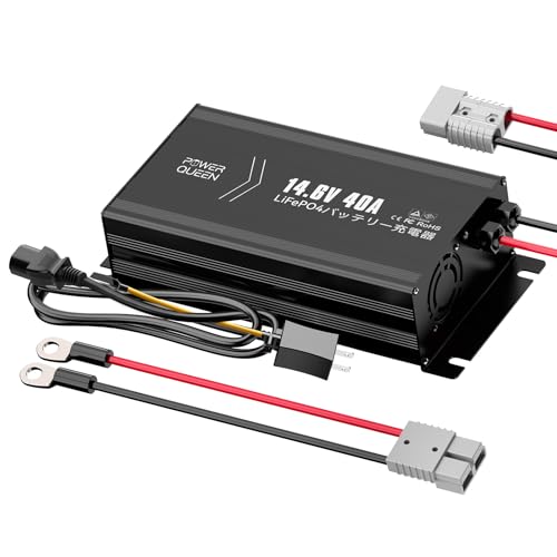 0909バッテリー充電器 40A 12V/24V鉛電池/12V LiFePO4 0909バッテリー