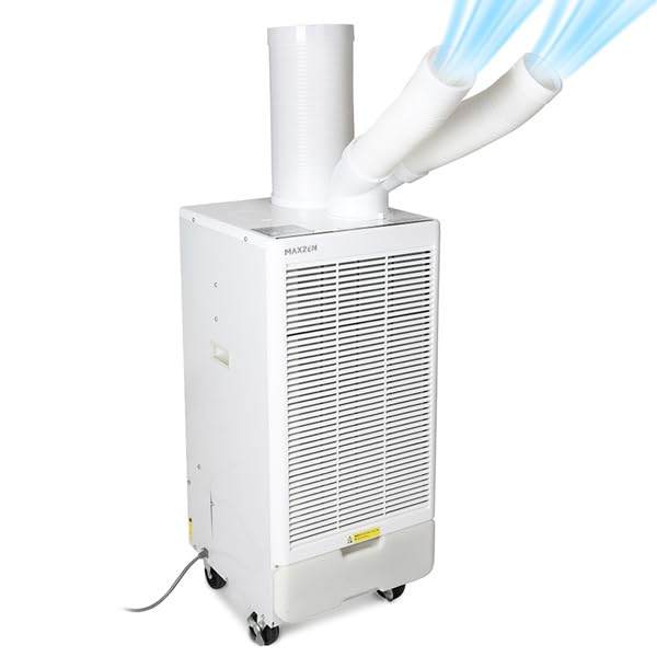 Amazon | MAXZEN スポットクーラー 業務用 ツインダクト エアコン