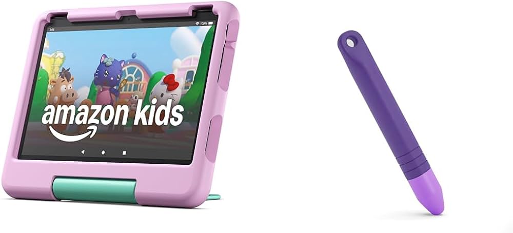 Amazon.com: Fire HD 10 Kids Tablet (32GB, Pink) + Kids Stylus