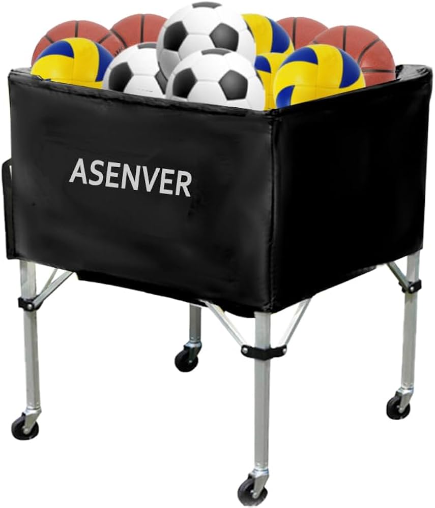 Amazon | Voodans ボールカゴ ボールカート サッカー バスケ