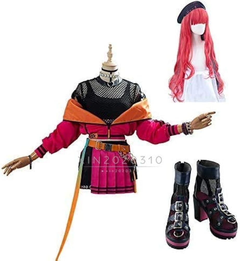 Amazon.co.jp: [XIN XIN] コスプレ衣装＋ウィッグ+ 帽子付き Anne