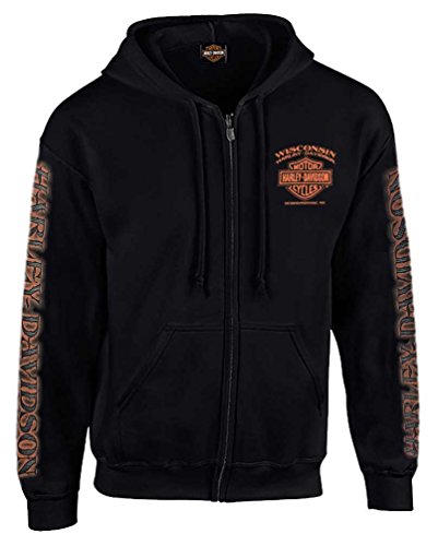 Amazon.com: Harley-Davidson Men's Eagle Piston Long Sleeve Full