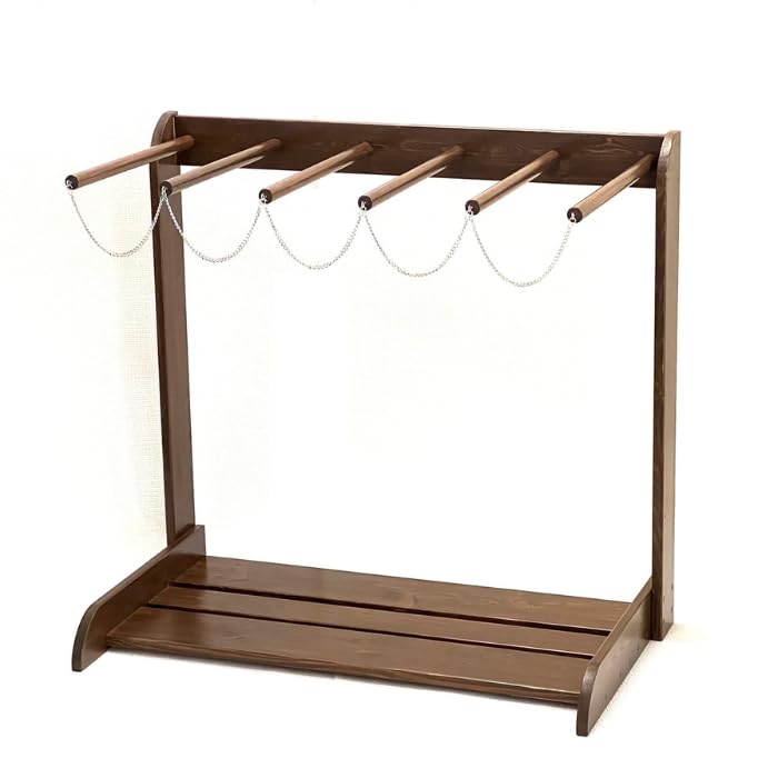 Amazon.co.jp: KAZU工房 サーフボードラック 縦置き 5本立て ウッド