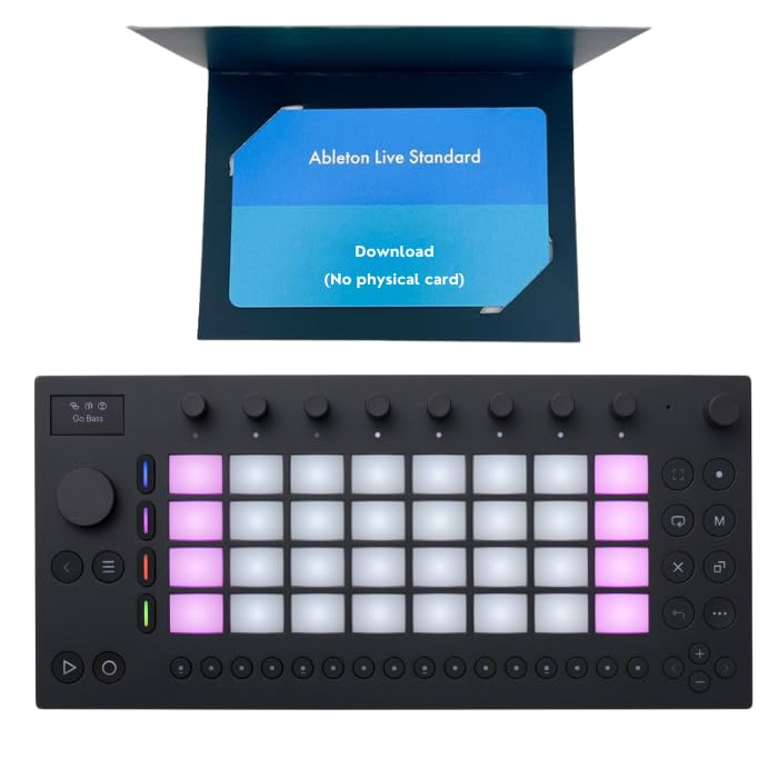 Ableton Move MIDIコントローラー ブラック Ableton Move MIDI