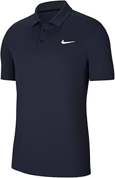 Amazon | Nike メンズ Dri-FIT フットボール ポロシャツ - カレッジ