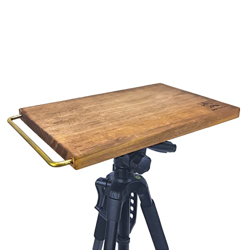 Amazon | 三脚テーブル 天板 キャンプモバイルテーブル カメラ三脚