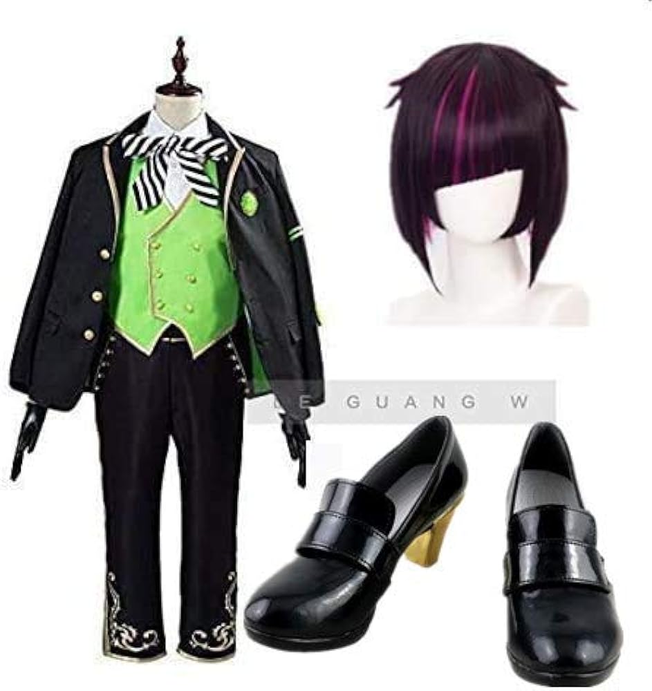 Amazon.co.jp: [LELE] ウィッグ、靴付き ツイステッドワンダーランド