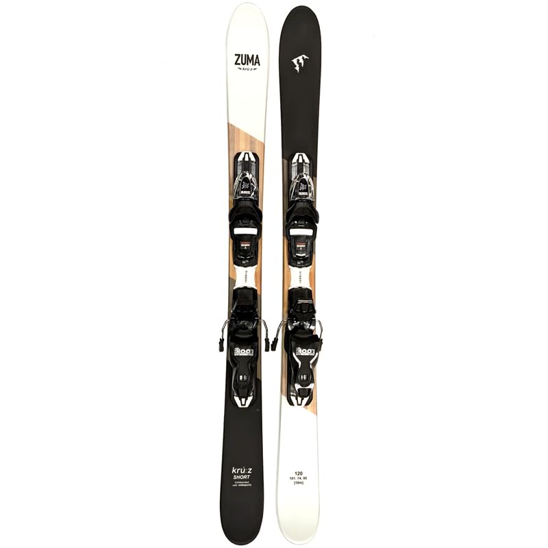 Amazon | ZUMA ショートスキー KRU:Z SHORT 120cm＋ルック XPRESS10 GW