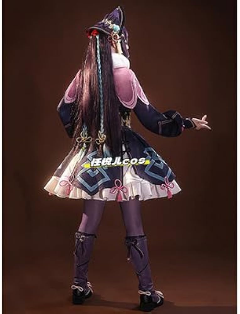 uwowo製 原神 雲菫 コスプレ フルセット 雲菫 コスプレ 衣装＋靴＋