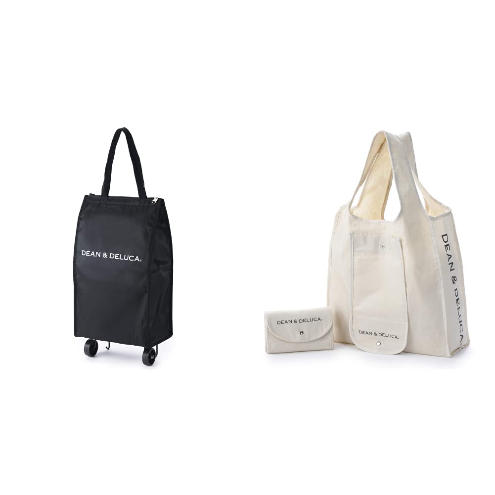 Amazon｜DEAN&DELUCA ショッピングカート ブラック 折りたたみ