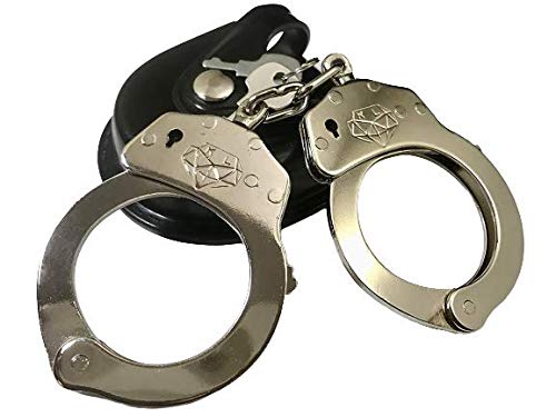 Amazon.co.jp: HAND CUFF 鋼鉄製 手錠 本物 ハンドカフ 本格仕様 軽量