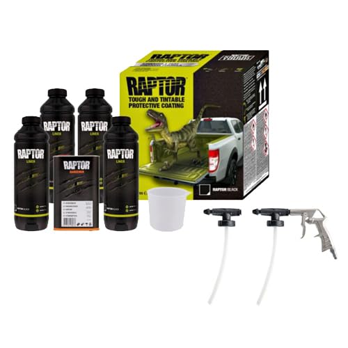 Amazon | ラプターライナー 4Lキット + スプレーガン セット 高耐久
