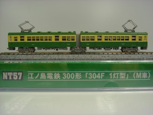 Amazon | MODEMO 江ノ島電鉄 300形 304F 1灯型 モーター車 | 鉄道模型 通販