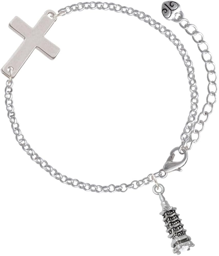 Amazon.com: Delight Jewelry Pagoda with Clear Crystal - Silvertone