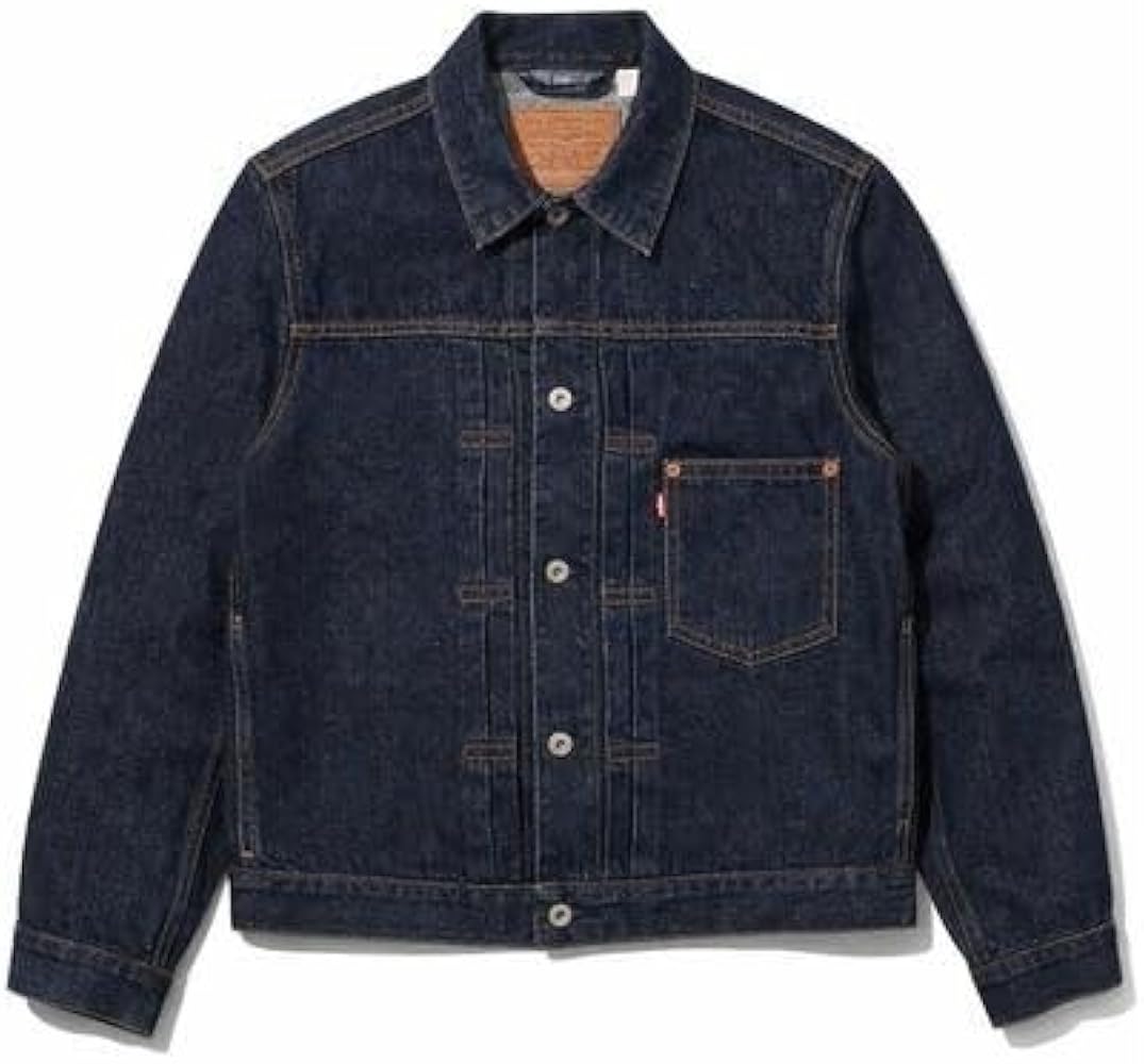 Amazon.co.jp: [Levi's] TYPE I トラッカージャケット ダーク