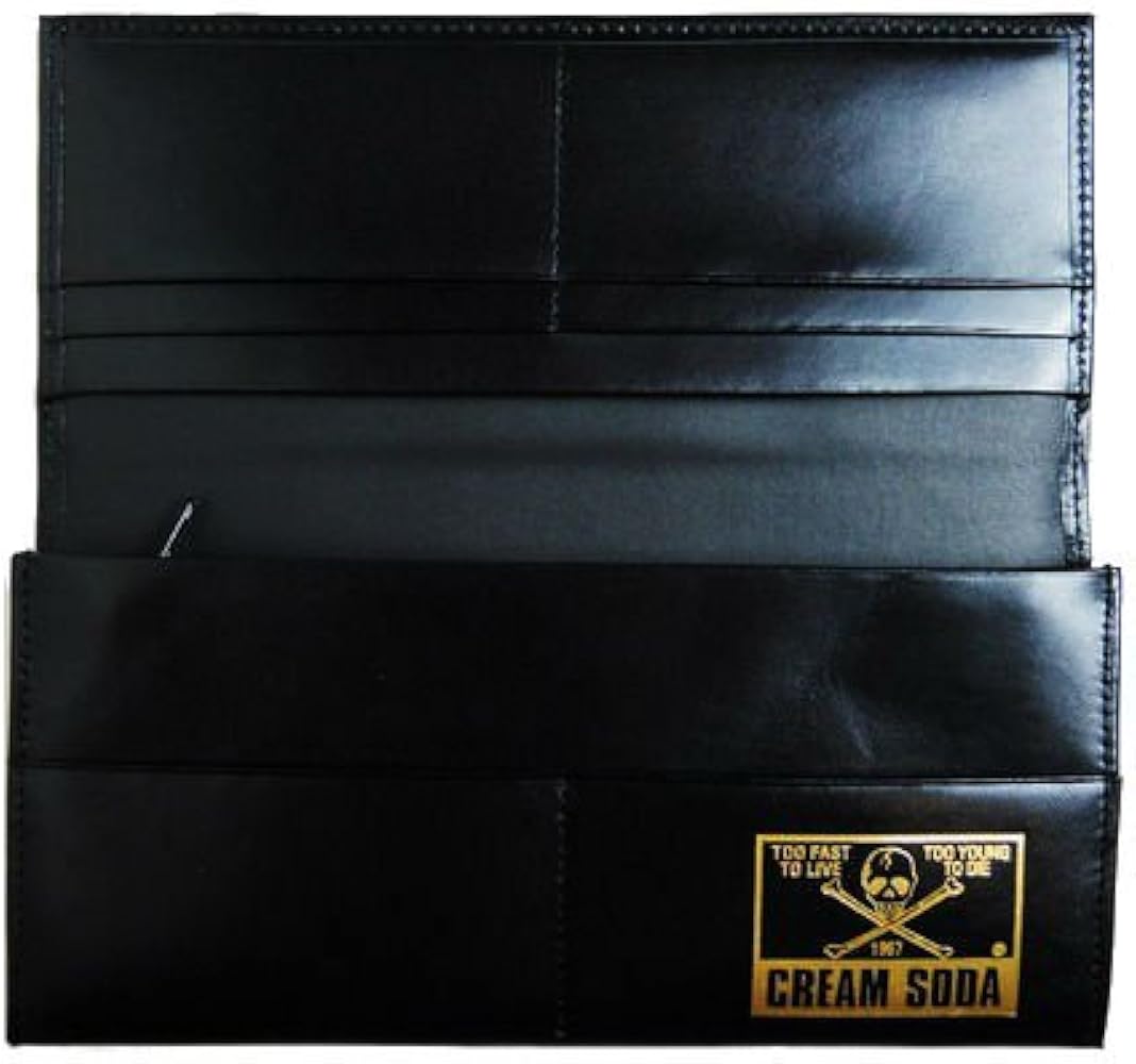 Amazon.co.jp: CREAM SODA Plain (Black) Wallet, Pink Dragon, Cream