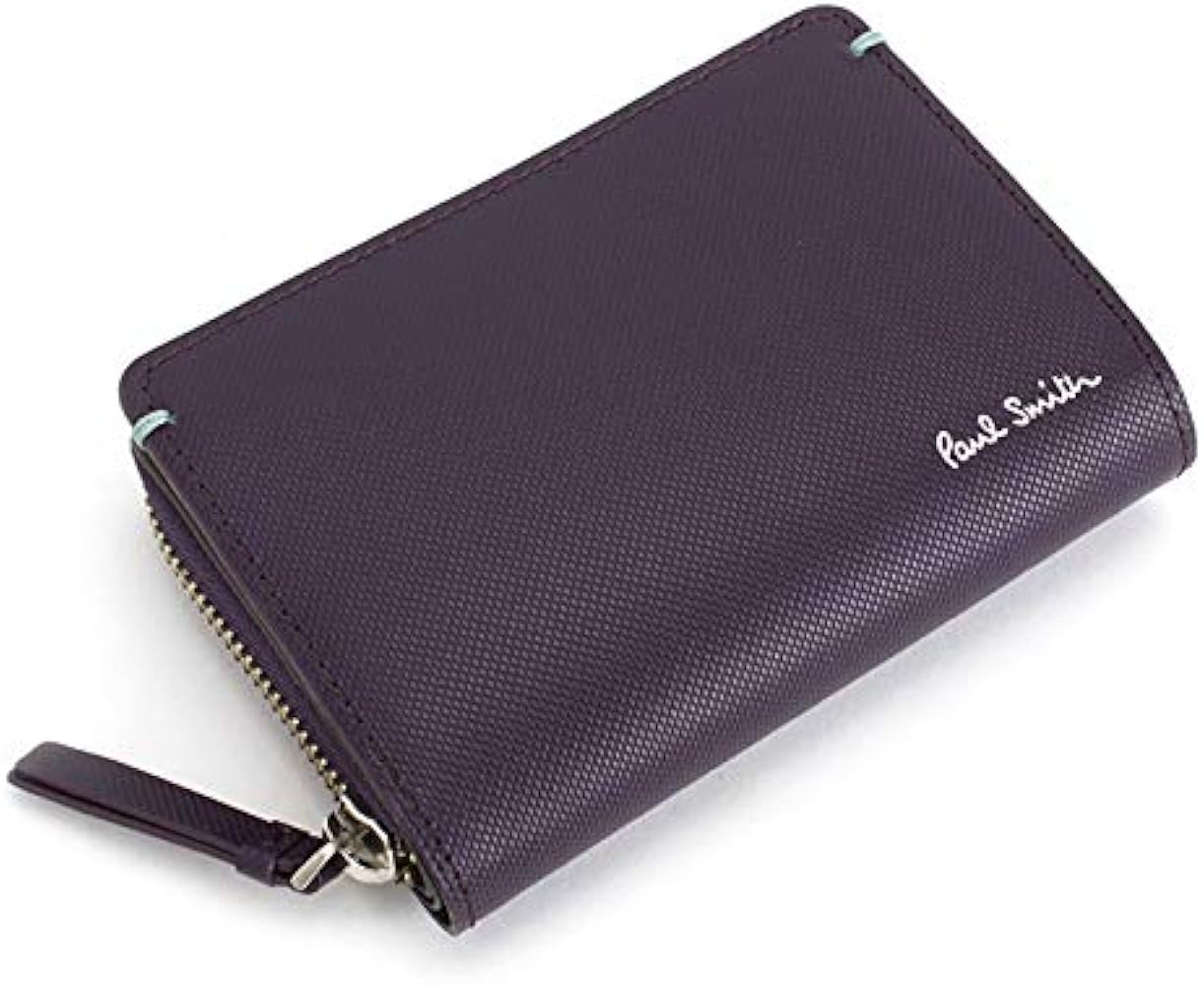 Amazon | [ポールスミス] 財布 二つ折り財布 ラウンドファスナー