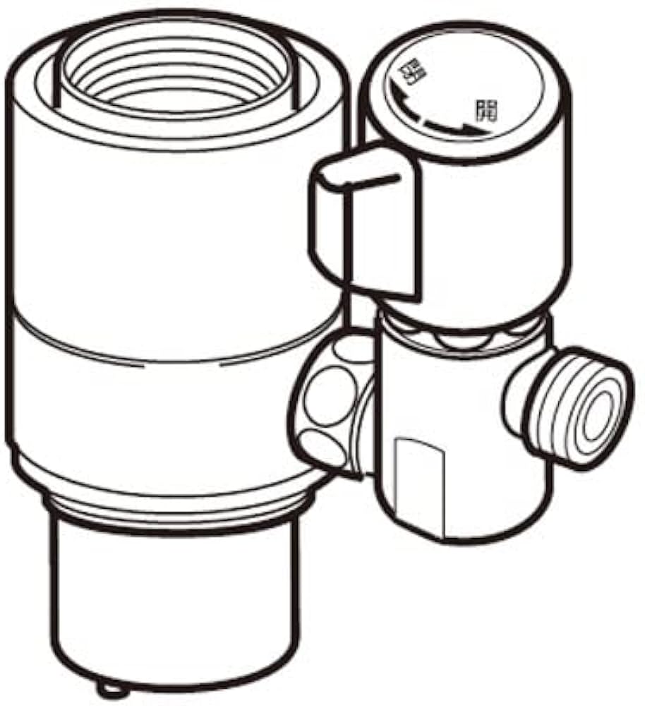 Amazon | ナニワ製作所 シングル分岐 NSP-SXR8 | キッチン水栓用パーツ