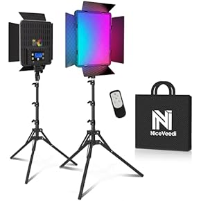 60W×4灯→100W×4灯にパワーUP‼️撮影用LED照明ライト2台セット❗️ 60W