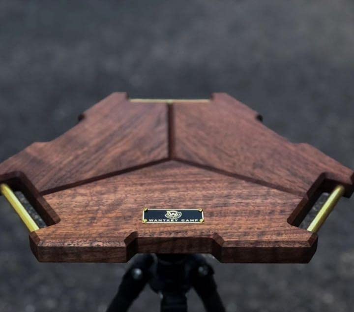 Amazon｜wantkey camp サイドテーブル ミニテーブル ウォールナット